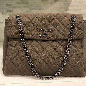 Chanel caviar flap bag